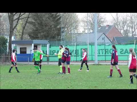 BS Sport A (JVGH Ladies) - FC Alken: doelpunt Jessie Paesmans (1-2)