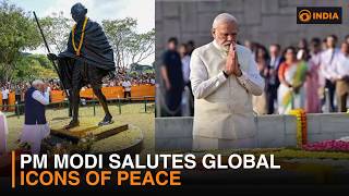 PM Modi salutes global icons of peace