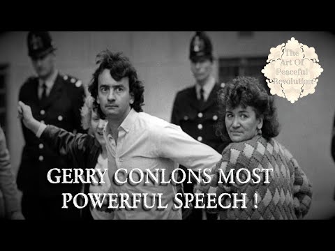Gerry Conlons Most Powerful Speech!