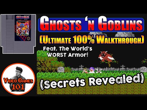 Ghosts 'n Goblins Walkthrough | 100% Guide | Video Games 101