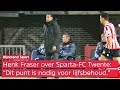 Sparta-trainer Henk Fraser over FC Twente-thuis (0-0): 'Een punt was het maximaal haalbare'