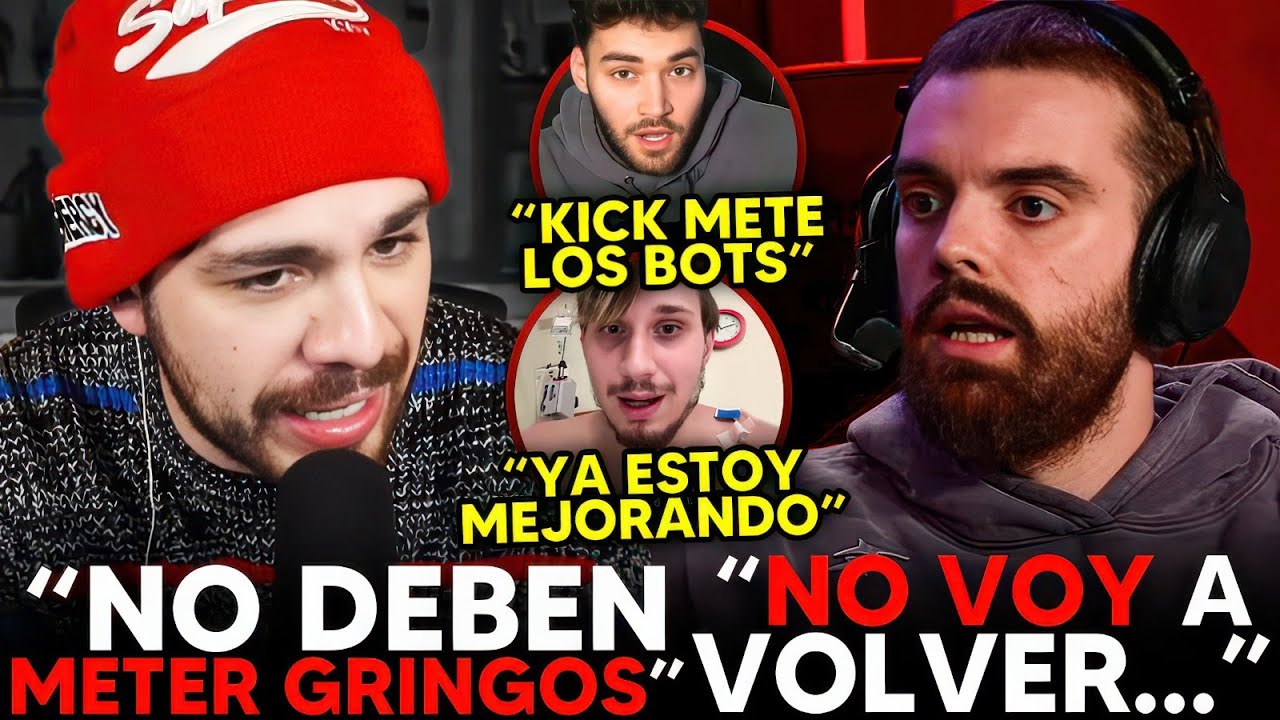 IBAI ¡NO VOLVERÁ a TWITCH! JUANSGUARNIZO ¡DURO contra TWITCH! ADIN ROSS ¡ACUSA a KICK de METER BOTS!