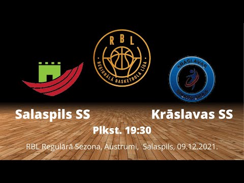 RBL Salaspils SS - Krāslavas SS  TIEŠRAIDE [09.12.21.]
