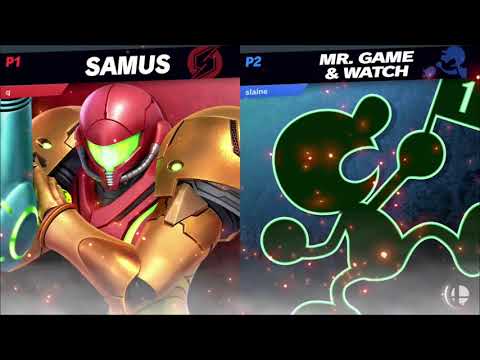 UNS 2.1 - Sapo (Samus) vs Slaine (Mr. Game & Watch, Link) Losers Semifinals - SSBU