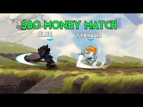 AyoBlue vs Tybvalid - $80 Money Match - Pro Brawlhalla - 2022 - NA - Brawlhalla Show Match #168