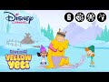 De Geweldige Yellow Yeti | De Handdoek Wedstrijd | Disney Channel NL