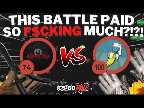 INSANE 2000$ BATTLE VS  DREW !!! (PAID SO FU#KING MUCH!) | ADDICTED CSGO ROLL