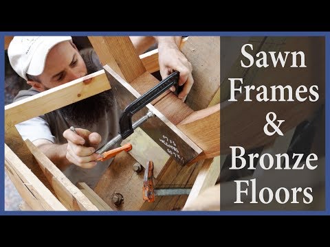 Acorn to Arabella - Journey of a Wooden Boat - Episode 80: Sawn Frames and Bronze Floors