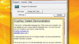 Fast and Easy Software Copy Protection - CrypKey INSTANT