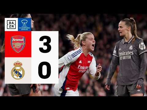 FC Arsenal Londra Fem 3-0 FC Real Madrid Fem