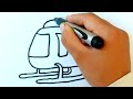 How To Draw a Helicopter On Paper