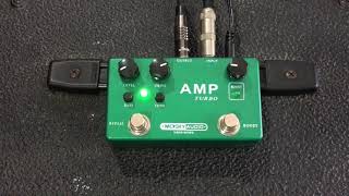 Video thumbnail for Mosky Amp Turbo [ Pedal Boost + Overdrive ] | Demo sound by Azizie Mislan