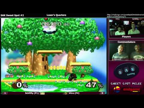Sweet Spot Melee #2 Losers Quarters - Vitro vs Schfifty