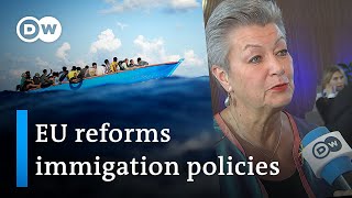 EU tries to reform settling new immigrants with new Migration & Asylum