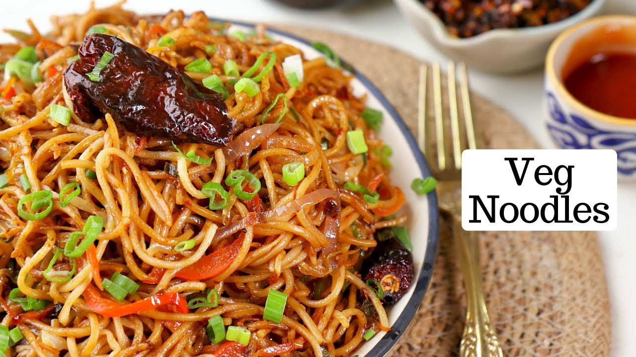 Bazar Wali Chow Mein | व्हेज नूडल्स | Veg hakka CHilli Garlic Noodles | Kunal Kapur Ramen Recipe