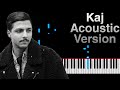 Mehrad Hidden - Kaj (Acoustic Version) Piano Tutorial | مهراد هیدن - کج (ورژن آکوستیک) آموزش 