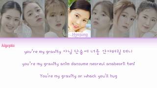 OH MY GIRL (오마이걸) - Gravity (유성) Color Coded Lyrics [ Han/Rom/Eng ]