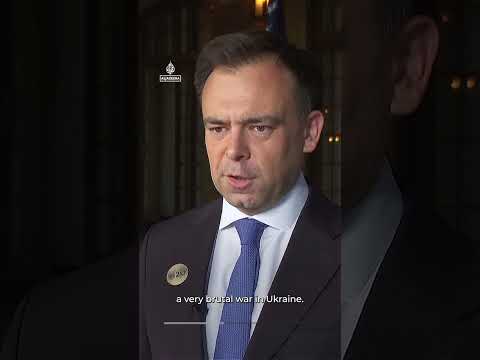 Russia’s return to G20 meeting draws criticism from Europe | AJ #shorts