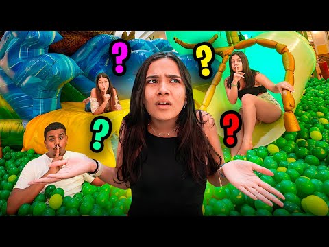 PIQUE ESCONDE NO MAIOR PARQUE DO SHOPPING