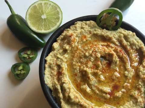 How To Make An Easy Jalapeño Lime Hummus Recipe