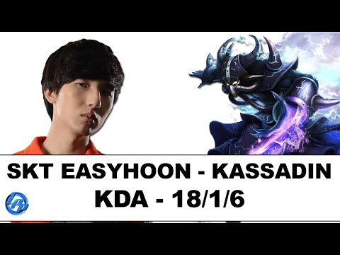 SKT T1 Easyhoon - Kassadin vs Xerath - Kr Duo with Bang