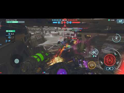 Puncher + toxin, Bane + magnetar on revenants, not too bad. #warrobots #walkingwarrobots #robotgame