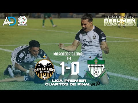 Resumen y goles | Cafetaleros 1-0 Alacranes | Global 2-1 | Liga Premier FMF | 4tos de Final | Vuelta