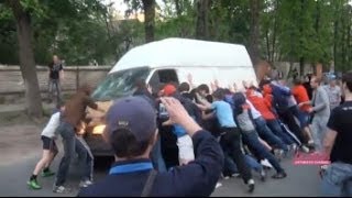 Беспорядки в Пушкино после акции памяти убитого фаната «Спартака»