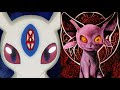 Black Metal Umbreon And Espeon