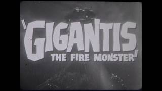 Gigantis, The Fire Monster (1959) - US Theatrical Trailer (16mm Scan)