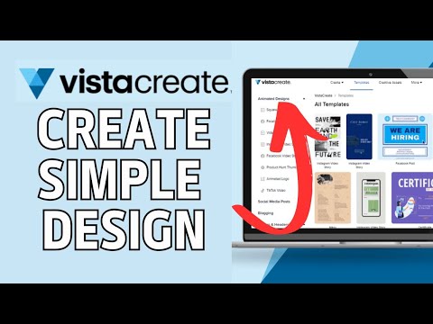 How to Create Simple Design in VistaCreate 2024?