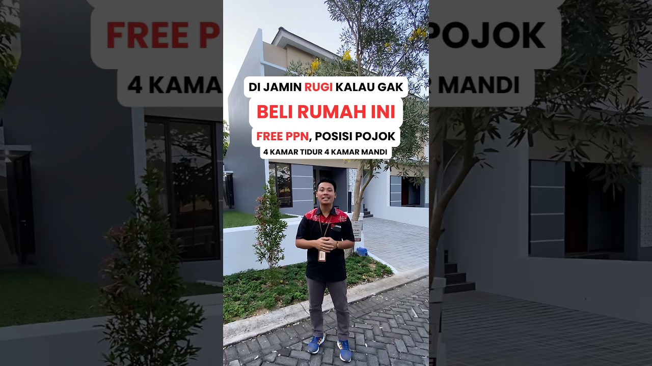 Rumah 4 Kamar Tidur di Pandanaran Hills Tembalang Semarang