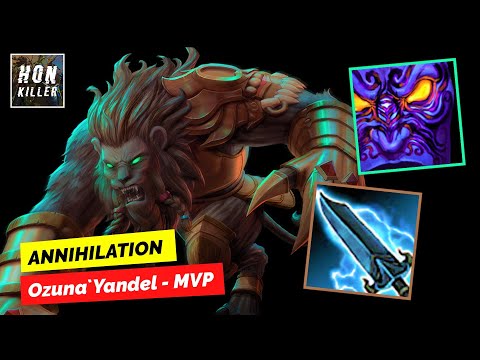 HoN Night Hound ELDER PARASITE with NULLFIRE BLADE - MVP