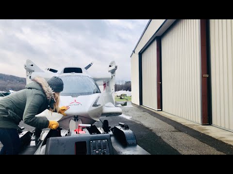 Can’t fly it? Drive it, in the new ICON A5 amphibious trailer.