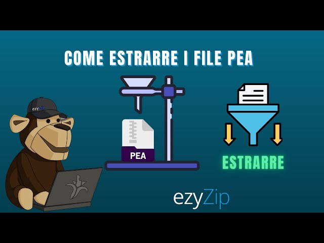 Come Estrarre File PEA │ Nessuna Installazione Software Richiesta