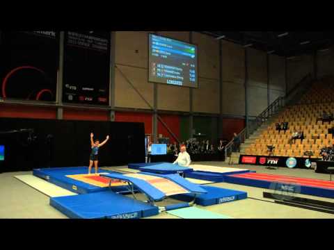ADORNO Lucas (ARG) - 2015 Trampoline Worlds - Qualification Double Mini Routine 1