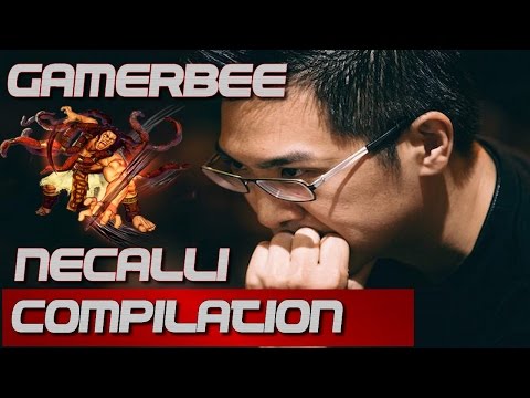 Street Fighter V | 5 GAMERBEE ranked matches compilation with Necalli - PART 1 - 1080P