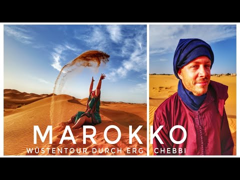 Sahara Wüste Marokko - Mit dem Camper nach Merzouga - Erg Chebbi