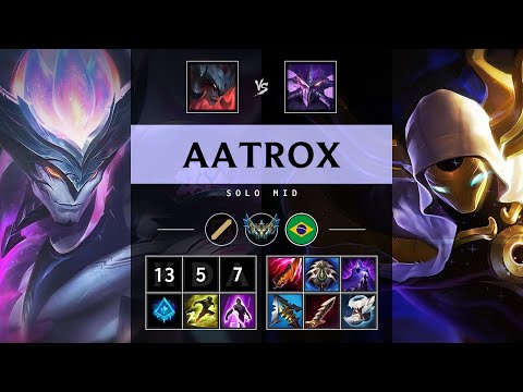 Aatrox Mid vs Kassadin: Rampage - BR Challenger Patch 25.S1.1