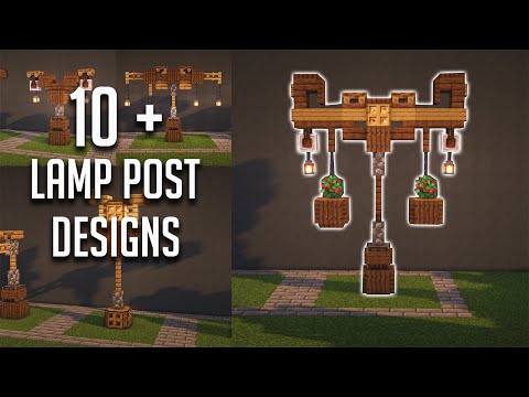 Minecraft lamp post ideas