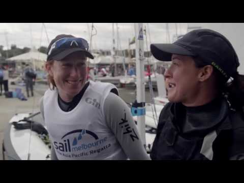 2012 ISAF Sailing World Cup Melbourne   Day 1 & 2 Highlights