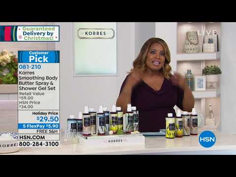 HSN | Beauty Gifts featuring KORRES 12.18.2018 - 07 PM