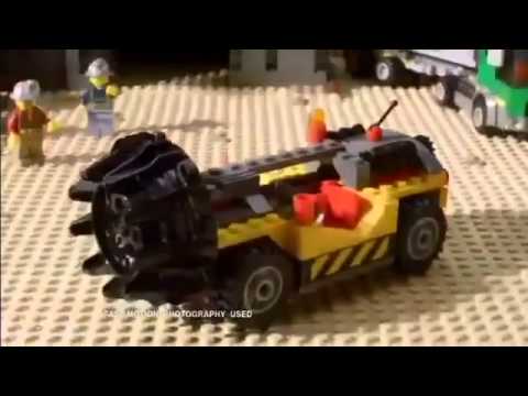 Lego City - Excavator Transport - 4203 & The Mine - 4204