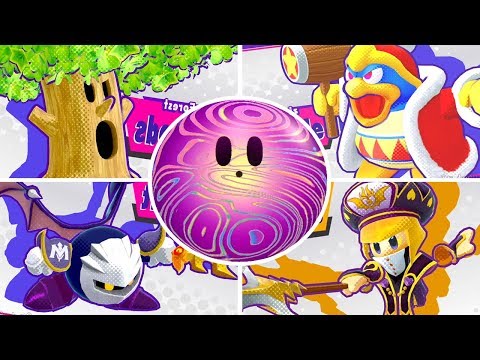 Kirby Star Allies - All Bosses