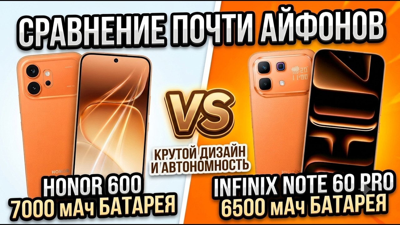ЗАЧЕМ ПЛАТИТЬ ЗА IPHONE? | ОБЗОР HONOR 600 И INFINIX NOTE 60 PRO