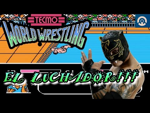 Tecmo World Wrestling Gameplay - EL LUCHADOR!!!