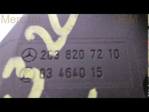 2002 Mercedes C320 RH SEAT SWITCH 203TYPE - mbiparts.com Used OEM Mercedes Parts - Dismantler... OEM