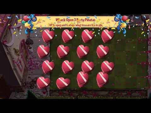 valentine day special pinata party pvz 2 | 8 February 2021 plant vs zombies 2 gameplay