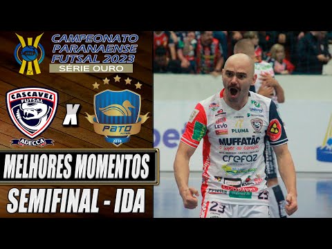 Cascavel X Pato | SEMIFINAL | 1º Jogo | Campeonato Paranaense de Futsal 2023 (17/11/2023)
