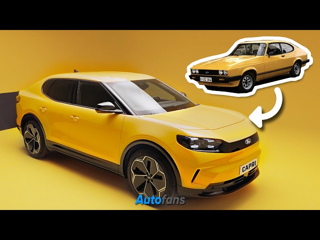 Nieuwe Ford Capri Preview 2024 | VW ID.5 in hipper jasje